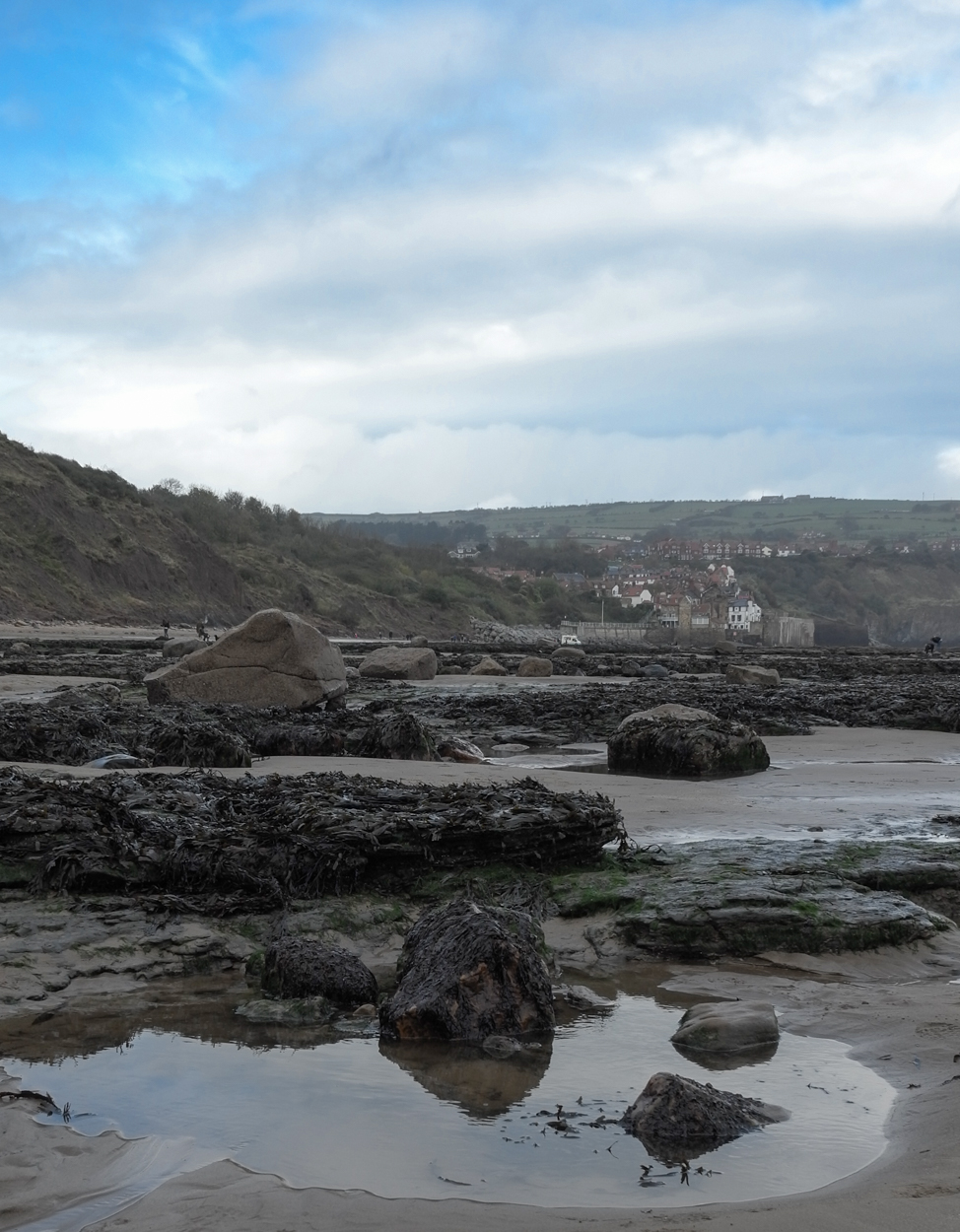 The Bay, through the pools